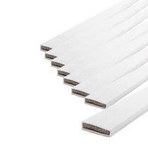 20 x 4mm White Double Door Fire Seal Pack