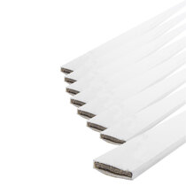 25 x 4mm White Double Door Fire Seal Pack