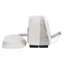 A side view of the Agrippa pillow alarm with the vibrating pad removed