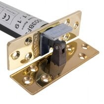 Astra 3003 Concealed Door Closer - Rectangular in Brass