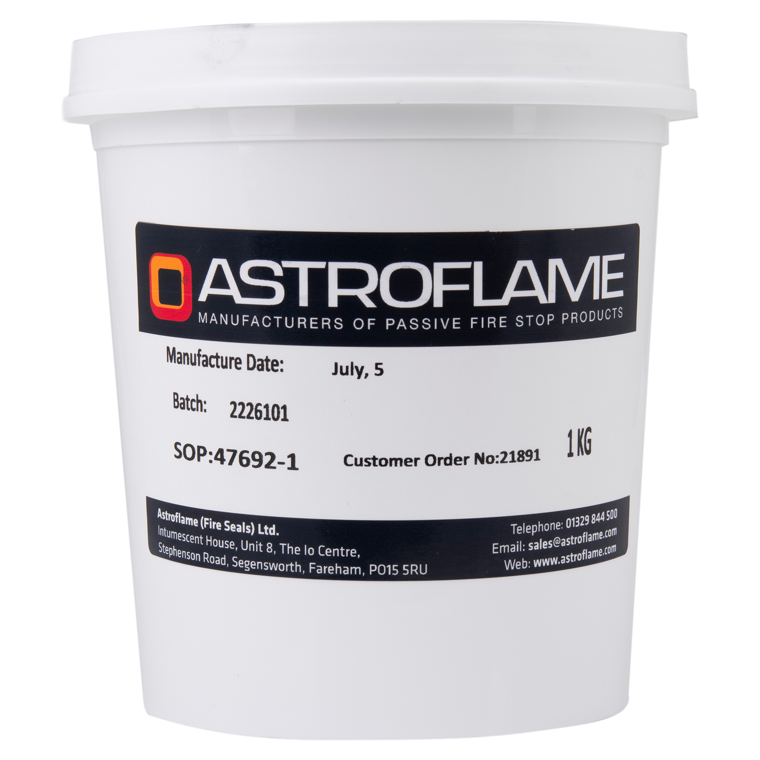 Astroflame Fire Resistant Putty