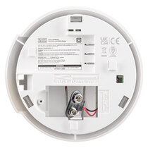 Mains powered with a 9V alkaline battery backup