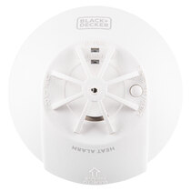 BLACK+DECKER Mains Heat Alarm with 9V Battery Backup