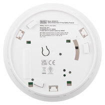 Optical smoke sensor with a 10 year sealed lithium battery