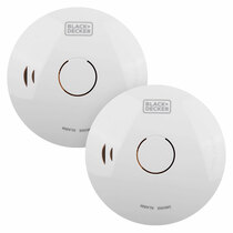 BLACK+DECKER 10 Year Sealed Battery Smoke Alarm - Twin Pack