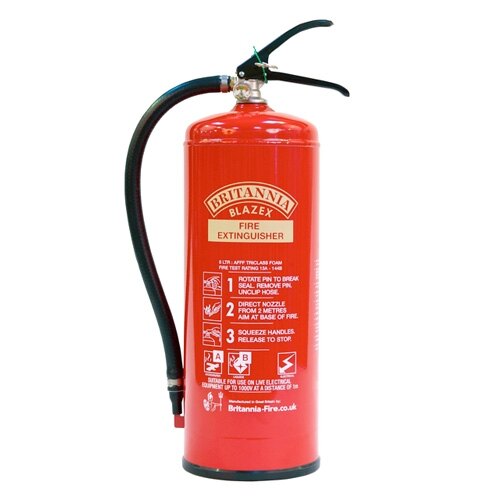 6ltr Foam Fire Extinguisher - Britannia