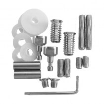 Universal fixing kit included with pull handle