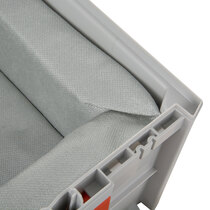 Non-combustible protective lining
