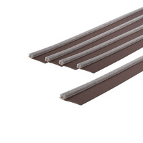 Surface-Mounted Single Fire Door Seal Kits - Brown