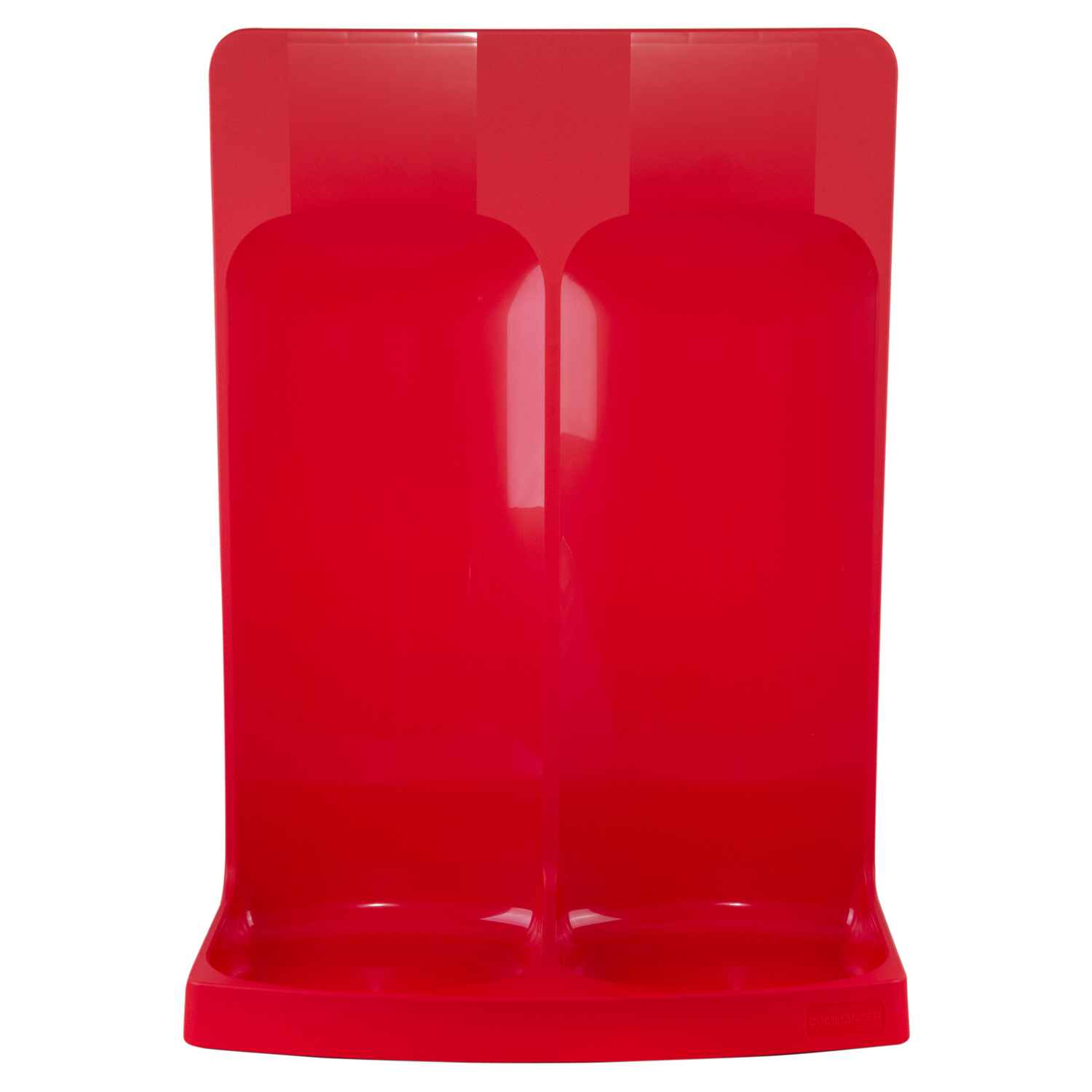 Commander Double Red Extinguisher Stand