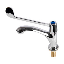 Blue cap for indicating cold tap