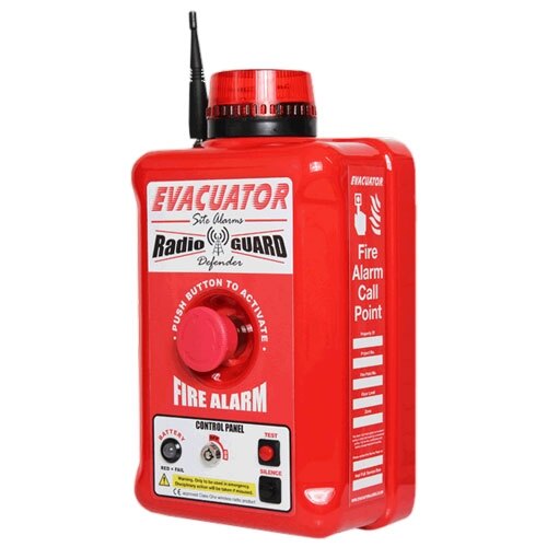 Evacuator Defender Wireless - Push Button Site Alarm