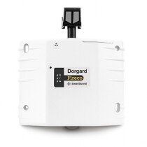 Dorgard SmartSound fire door retainer in white