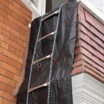 Easyscape ladder deployed