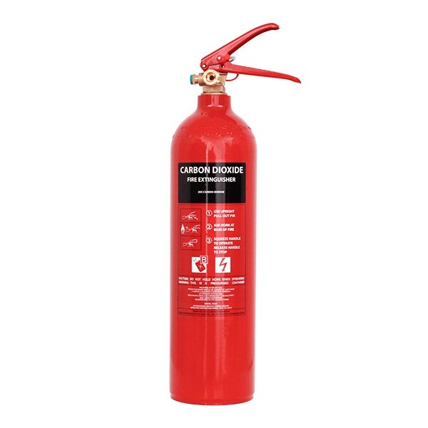 Refurbished CO2 fire extinguisher - Environmentally friendly replacement for existing extinguishers