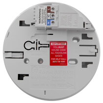 EI168RC radio-frequency base plate allows 12 RadioLINK alarm to be interlinked wirelessly