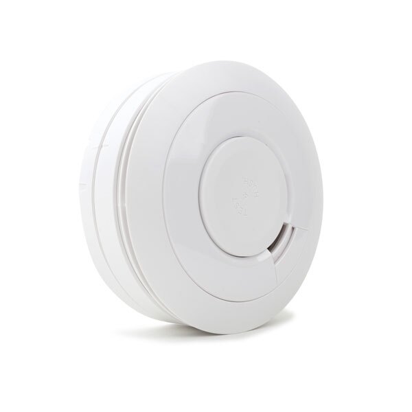 Ei Electronics Ei 650 RF 10 Year Wireless Smoke Detector With Solid Built-In Lithium 3 V Battery, incl. Wireless Module With Solid Built-In Lithium Battery with 10 Year Life Ei 650 RF White 