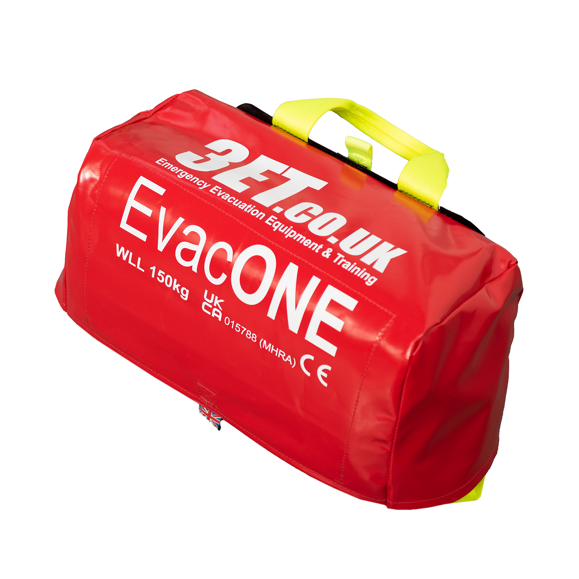 EvacONE mat is designed to evacuate vertically both up and down staircases
