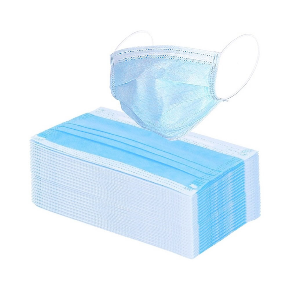 Disposable 3-ply Type IIR Face Masks (Pack of 50)