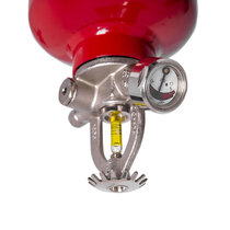 Quartzoid bulb - glass phial containing alcohol that expands when exposed to heat, shatters and activates the extinguisher