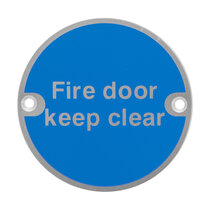 Metal Fire Door Signs