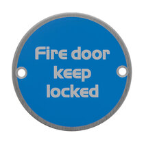 Metal Fire Door Signs