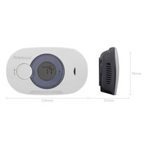 10 Year Battery Digital CO Alarm - FireAngel FA3322