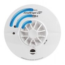 Mains Powered Radio-Interlinked Heat Alarm with Long Life Back-up Battery - FireAngel Pro WHT-230