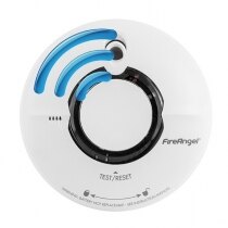 Radio-Interlinked Thermoptek Smoke Alarm - FireAngel WST637