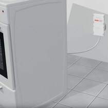 The Control Unit needs to be connected to the cooker and should be installed by a qualified electrician