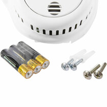 All alarms in this bundle are supplied with fixings and replaceable back-up batteries