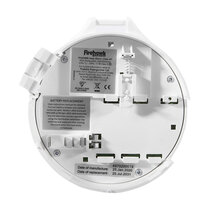 Up to 15 Firehawk mains-powered smoke and heat alarms can interlink in one system