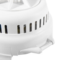 Fast-Fix Hinge allows heat and smoke alarms to be interchanged