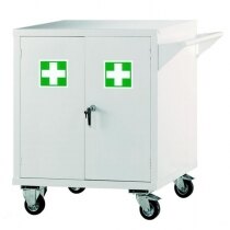 Mobile First Aid Storage Cabinet - Size 1