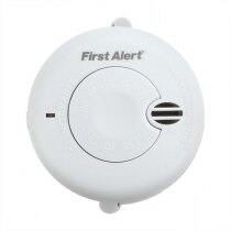 Battery Powered Optical Smoke Alarm with Test and Hush Button - First Alert SA700UK