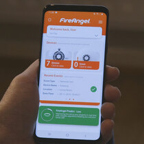 Can send notifications of alarm activations to your phone via the FireAngel Connected App