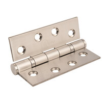 Ball bearing hinges give strength and exceptional durability