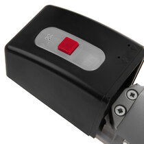 Fitted with an override button to manually release the door when required