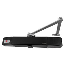 Geofire Agrippa Acoustic Free-Swing Door Closer - Black