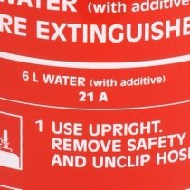 6ltr Water Fire <br />Extinguisher