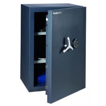 Chubbsafes DuoGuard 150 comes with two adjustable shelves