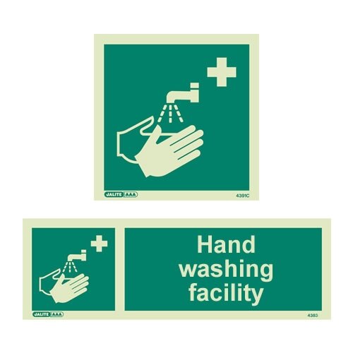 Hand Washing Facility Signs