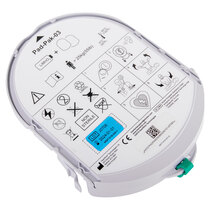 Combined battery and electrode pad kit only has one replacement date to remember