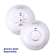 Hispec RF10-PRO Mains Smoke & Heat Alarms with Lithium Back Up