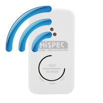 Radio-Interlinked Lithium CO Alarm - Hispec RF Pro