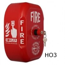 Howler Standard Site Alarm with Push on/key off Switch