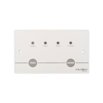 Test or Hush/Silence control unit is fitted at a low level easy to access height