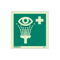 Emergency Eye Wash - Square sign without text - 150 x 150mm