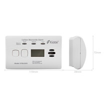 Kidde K10LLDCO Digital Display CO Alarm Dimensions