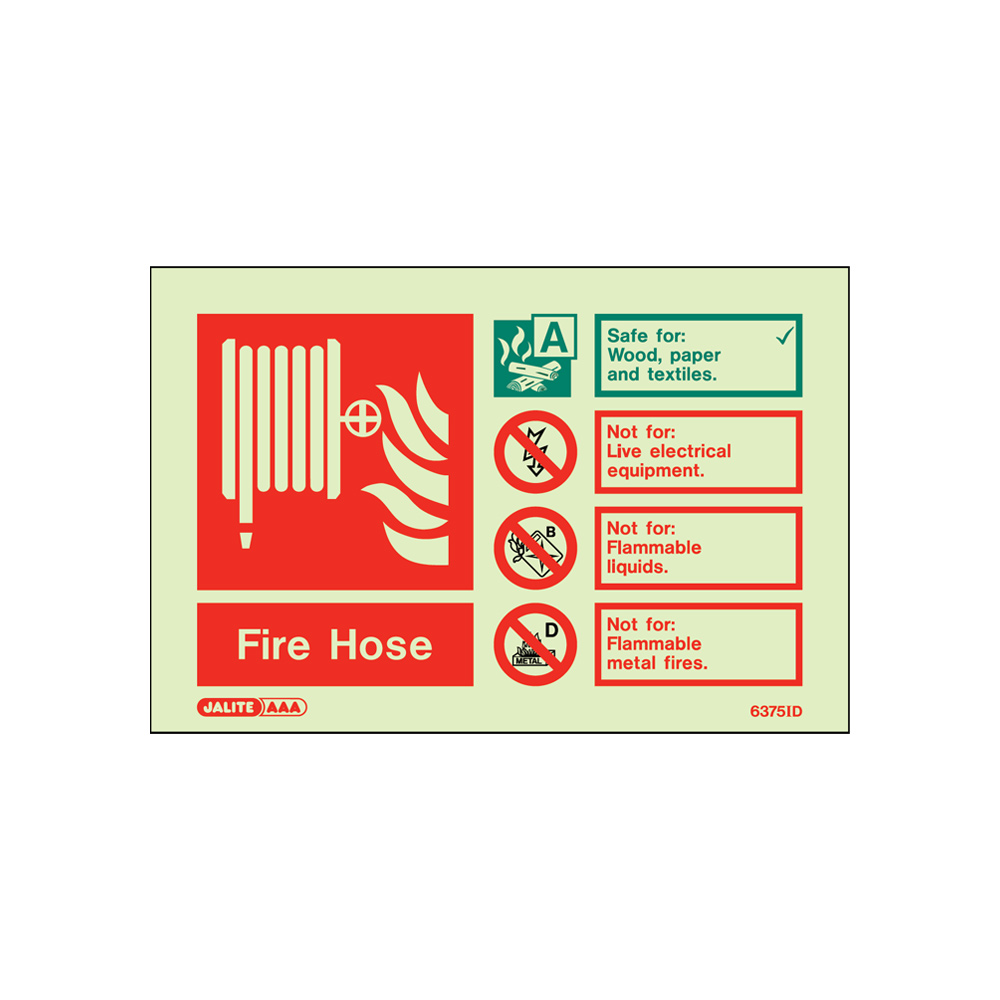 Fire Extinguisher Wall Signs from Jalite
